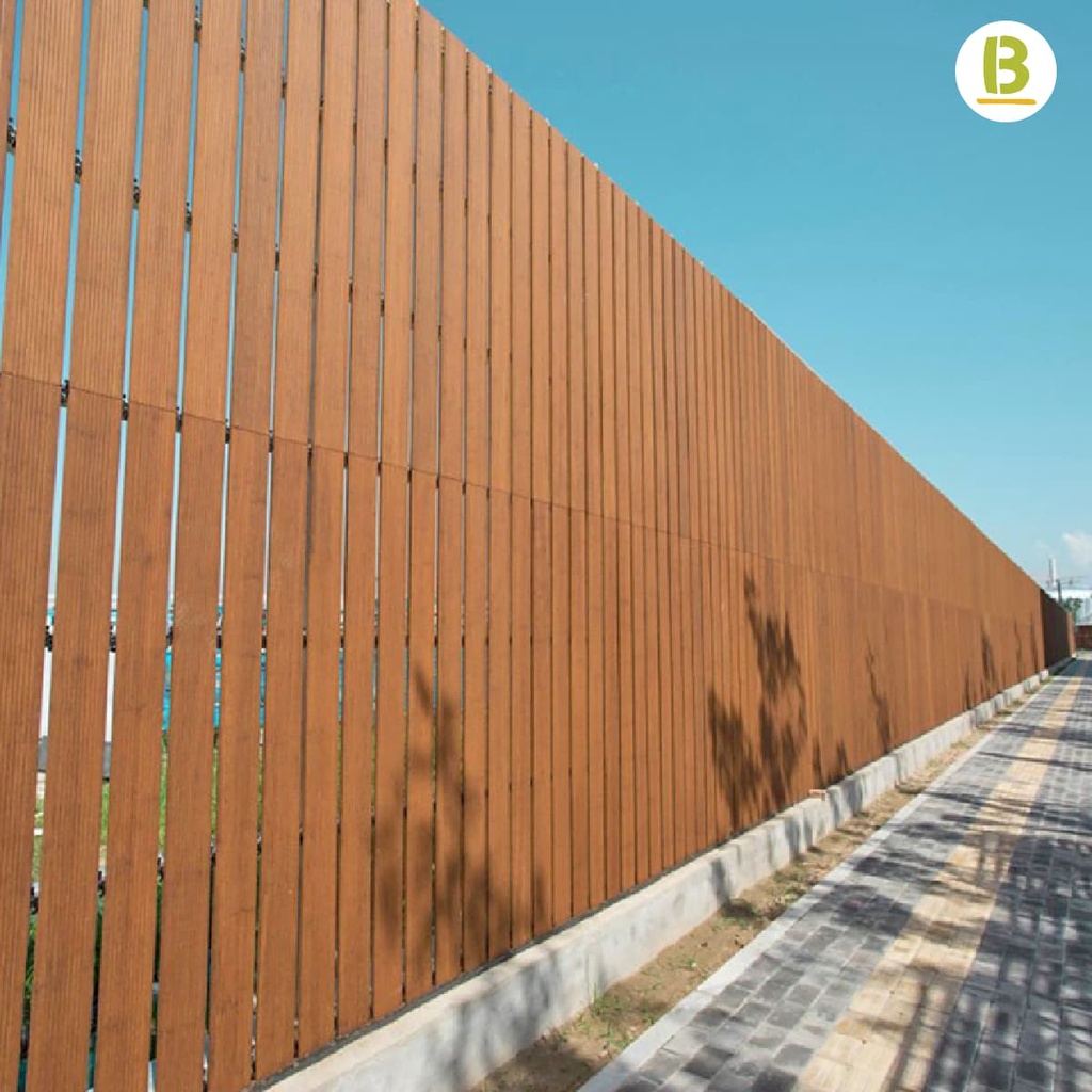 Deck exterior prensado (Strandwoven)